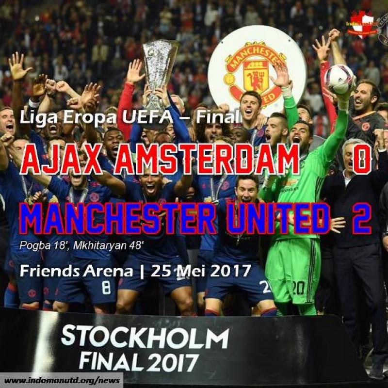 Review - Final Liga Eropa UEFA: Ajax 0-2 Manchester United